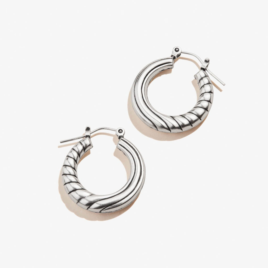 Twisted Hoop Earrings T-Shirts