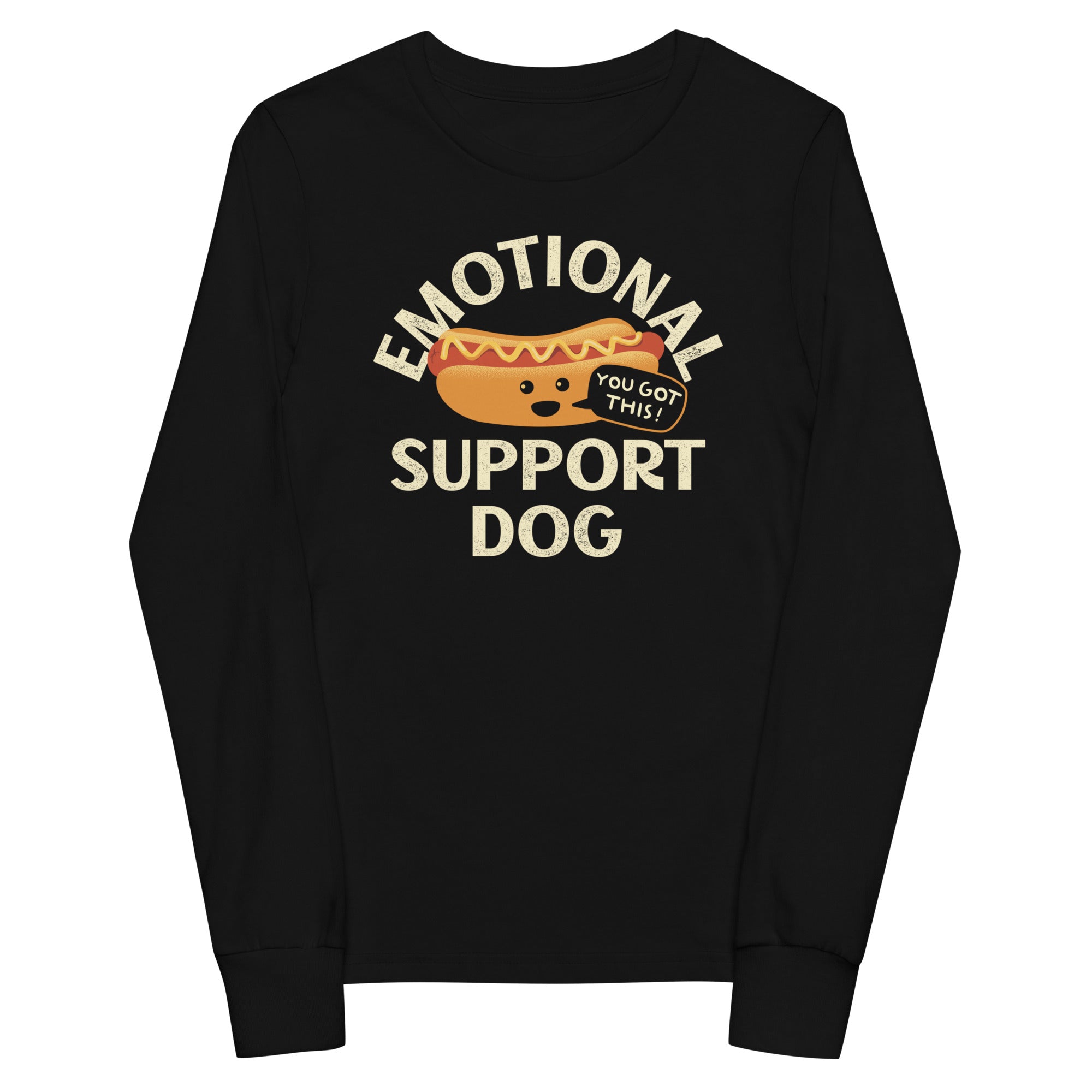Emotional Support Dog Limited Edition Drop Kid's Long Sleeve Tee