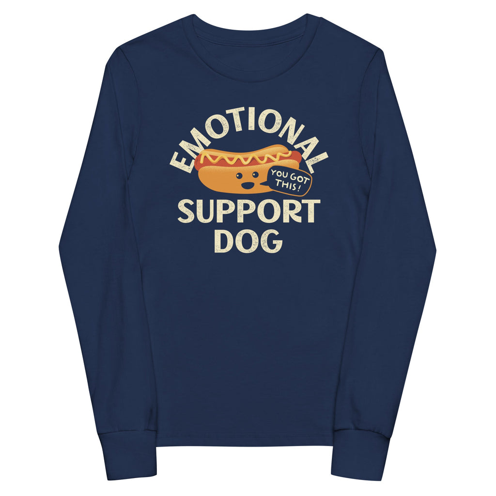 Emotional Support Dog Limited Edition Drop Kid's Long Sleeve Tee